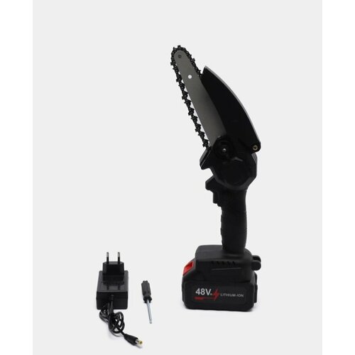 Цепная аккумуляторная мини-пила для сада и дома 3999₽