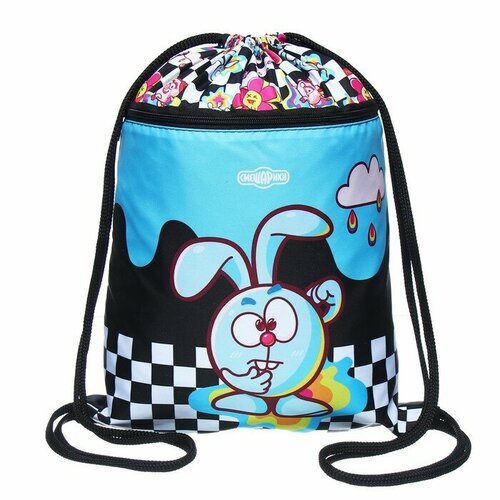 Мешок для обуви с карманом 470 х 340 мм Hatber Смешарики 1210₽