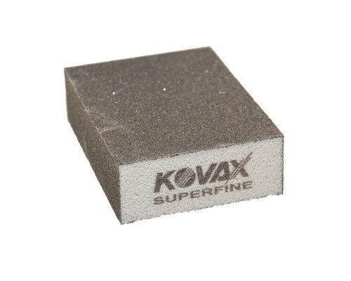 Шлифовальная абразивная губка KOVAX Super Fine 100 x 68 x 25 мм 4-х сторонняя (4x4) 902-0030 5 шт.