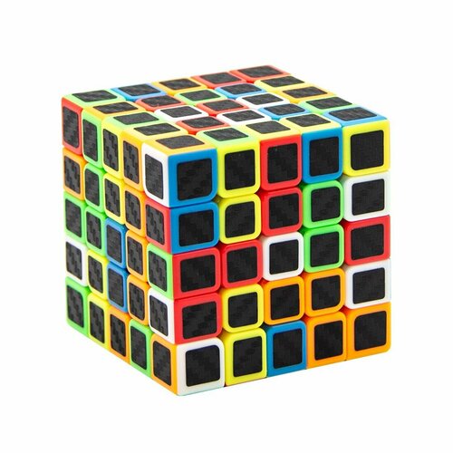 Кубик Рубика 5x5 MoYu Meilong Carbon moyu meilong 3x3x3 קוביה מגנטית magic speed cube moyu meilong 3m magnetic puzzle cubes kids toy קוביה הונגרית
