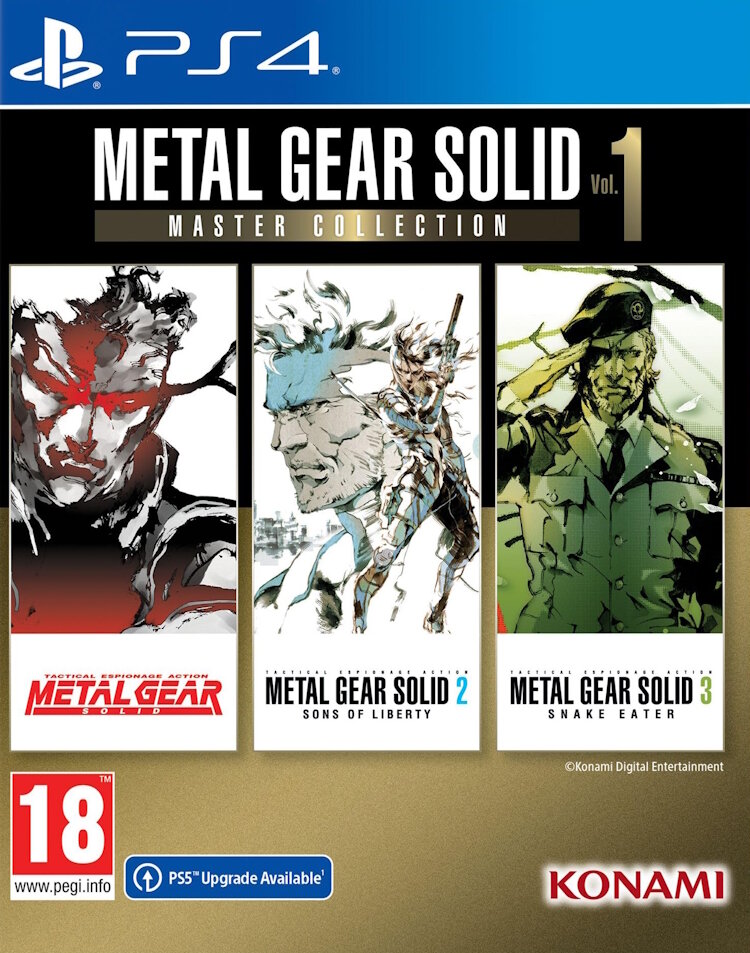 Metal Gear Solid: Master Collection vol. 1 (PS4/PS5) английский язык