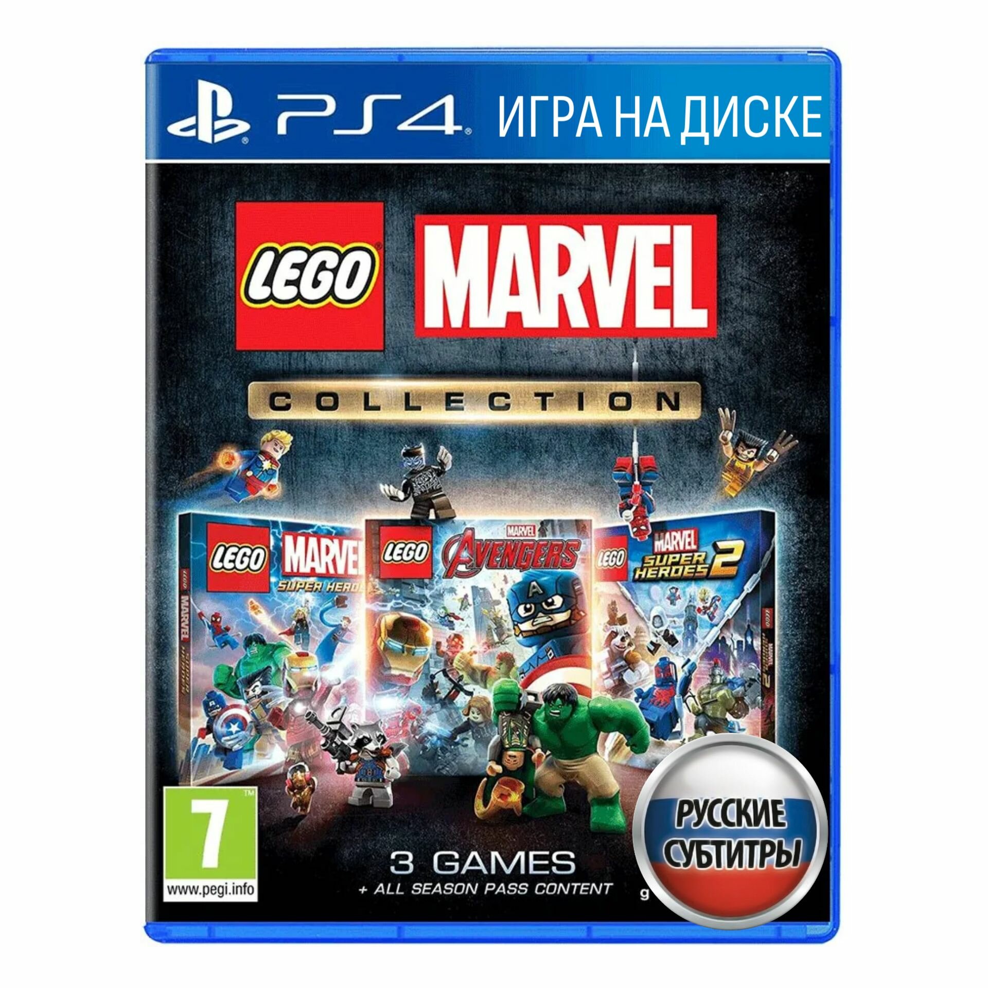 Игра LEGO Marvel Collection (PlayStation 4 Русские субтитры)