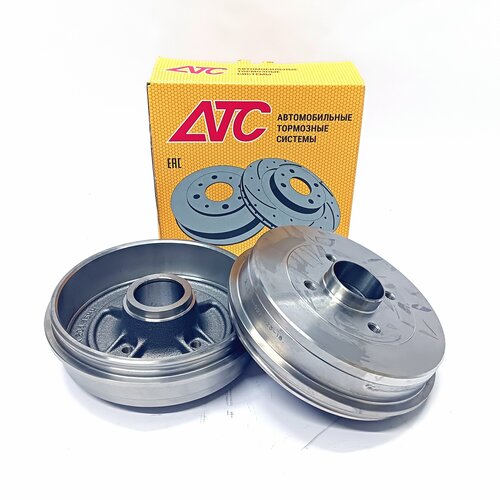 Тормозной барабан (к-кт 2шт) d=203 мм со ступицей Лада Vesta, X-Ray АТС 2411-02