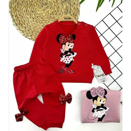 Комплект одежды By Murat Baby, размер 74, красный комплект одежды by murat baby размер 6 9 мес красный