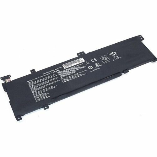 Аккумулятор для ноутбука Amperin для Asus K501 (B31N1429-3S1P) 11.4V 48Wh OEM черная аккумуляторная батарея для ноутбука asus k501 b31n1429 3s1p 11 4v 48wh oem черная