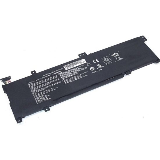 Аккумулятор для ноутбука Amperin для Asus K501 (B31N1429-3S1P) 11.4V 48Wh OEM черная