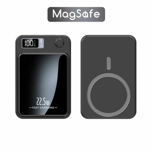 Внешний аккумулятор MagSafe Power Bank X-Pert 10000mAh Черный 22515W 3000₽