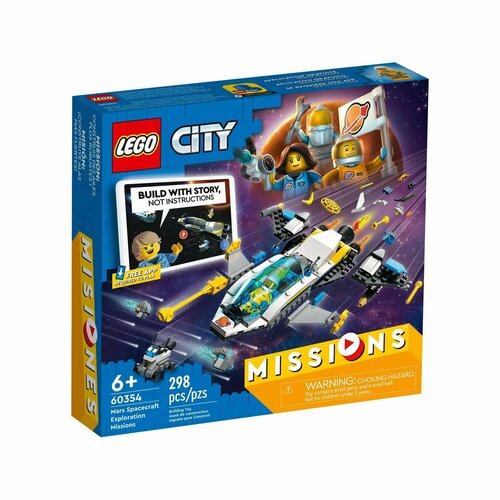 Конструктор LEGO City Mars Spacecraft Exploration Missions 60354 конструктор lego city космическая миссия для исследования марса 60354