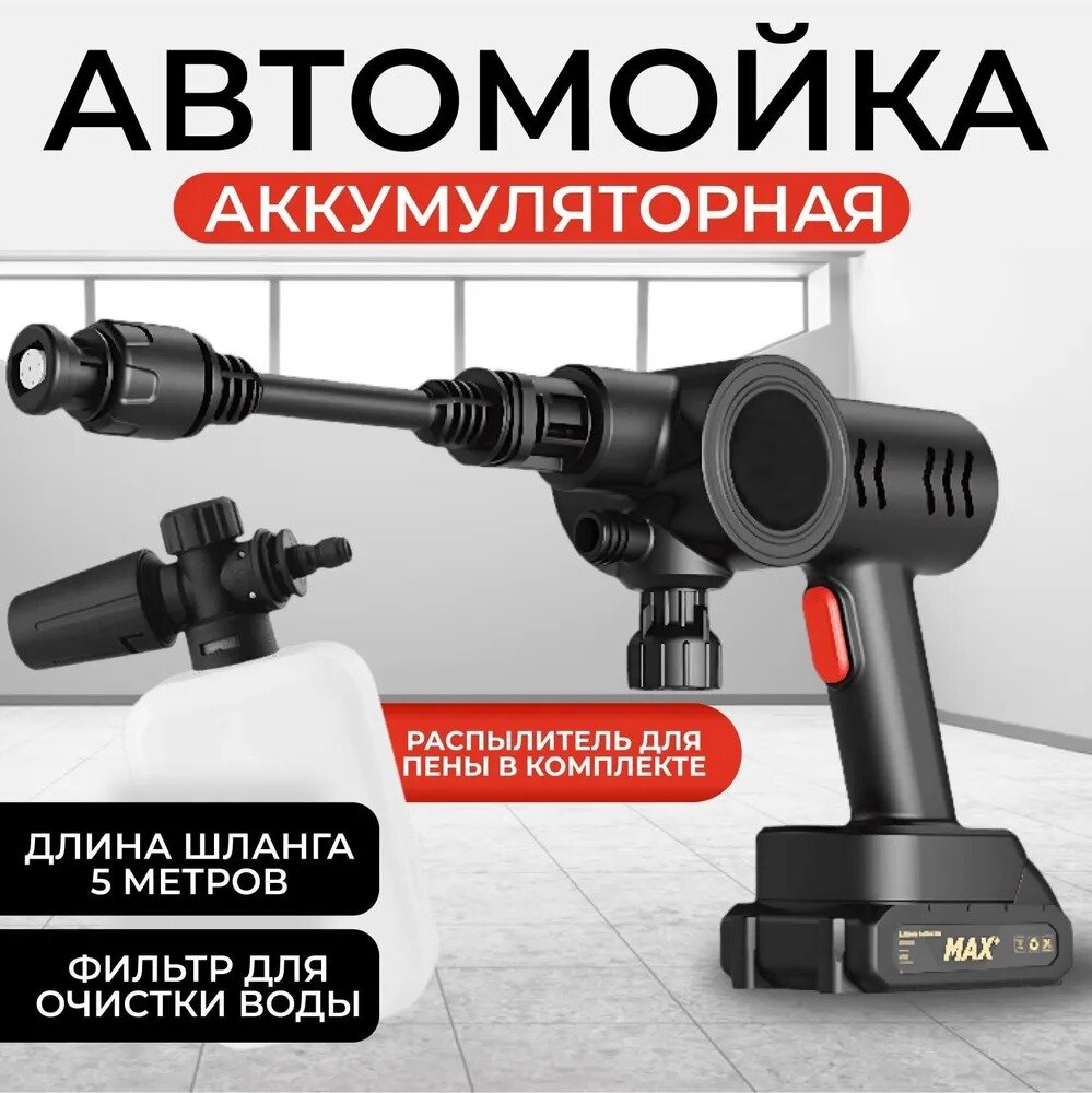 Тестовый образец автомойка аккумуляторная аппиук