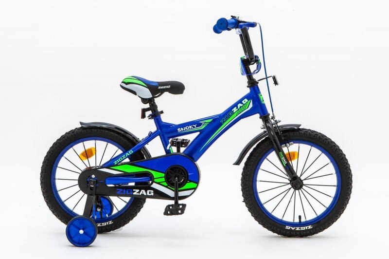 фото Велосипед 16 ZIGZAG SNOKY синий 2024