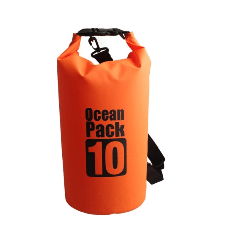 Герморюкзак OCEAN PACK, 10л, В50*Ш30см, ПВХ, цв. оранжевый