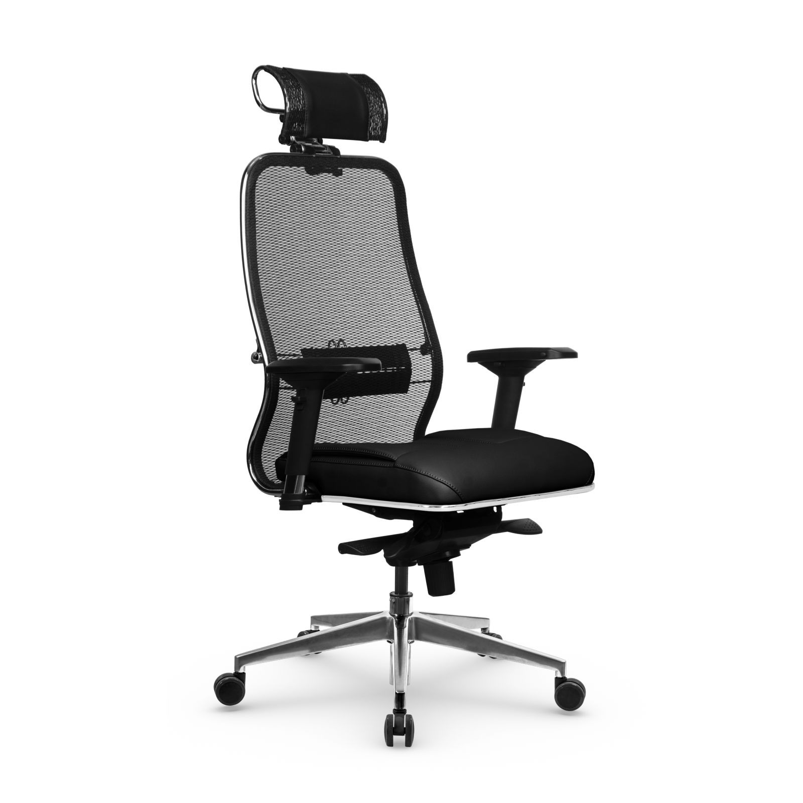 Кресло Samurai SL-3.041 MPES, кресло офисное, кресло компьютерное, кресло для дома и офиса, кресло Metta (Черный)