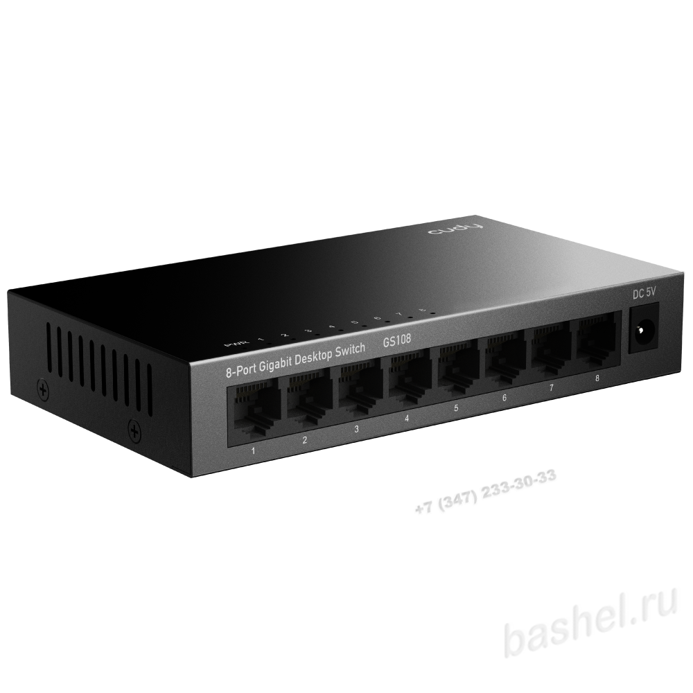 Коммутатор 8-port 100/1000Mbps CUDY GS108