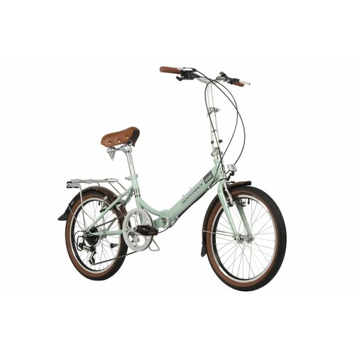 Велосипед NOVATRACK 20 складной AURORA мятный Shimano 6 speed TY21TS38SG-6SI 2827700₽