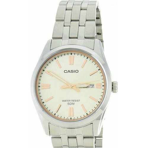 Наручные часы CASIO, серебряный часы casio mtp 1335d 7a