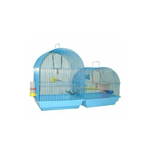 Зоомарк 420 Клетка для птиц малая полукруглая комплект 352837 2873₽