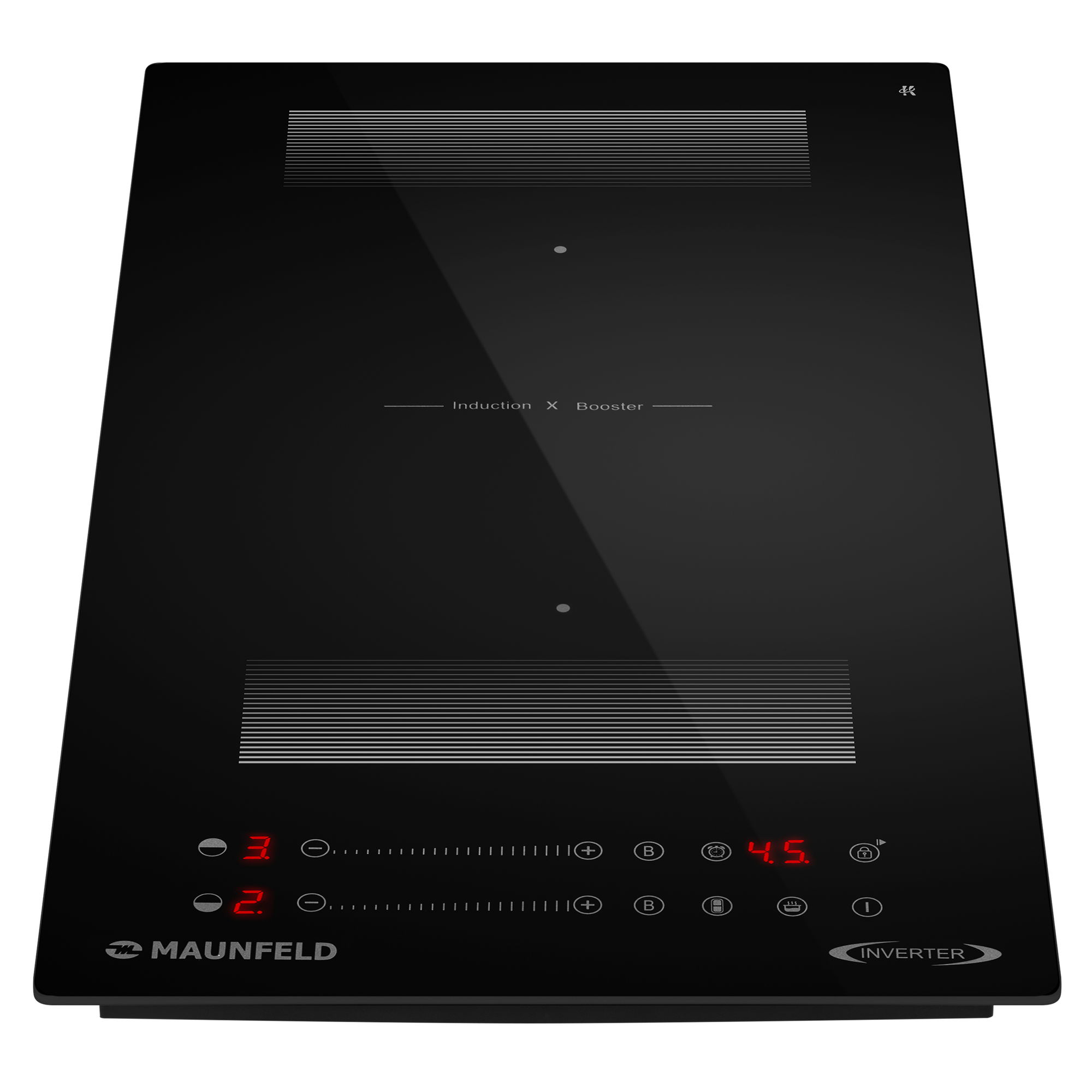 Индукционная варочная панель с Flex Zone и Booster MAUNFELD CVI292S2FBKD Inverter — фото 1