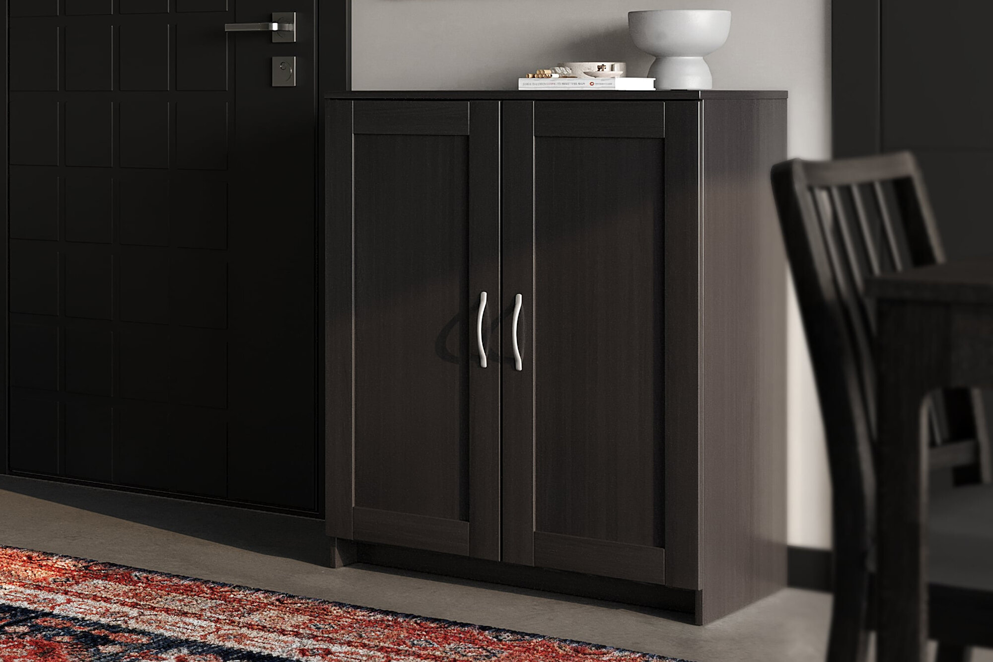 фото Комод VMG Industry Сириус дуб венге 78.2х41.2х94.6 см