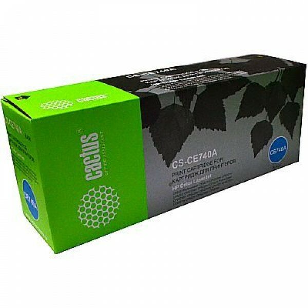 CE740A совместимый Картридж Cactus CS-CE740A для HP CP5220/ 5225 Black (7 000стр)