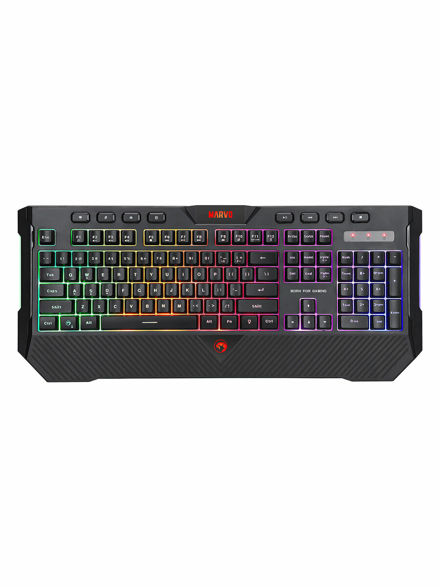 PC Игровая клавиатура Marvo K656 USB Gaming с подсветкой, ПК