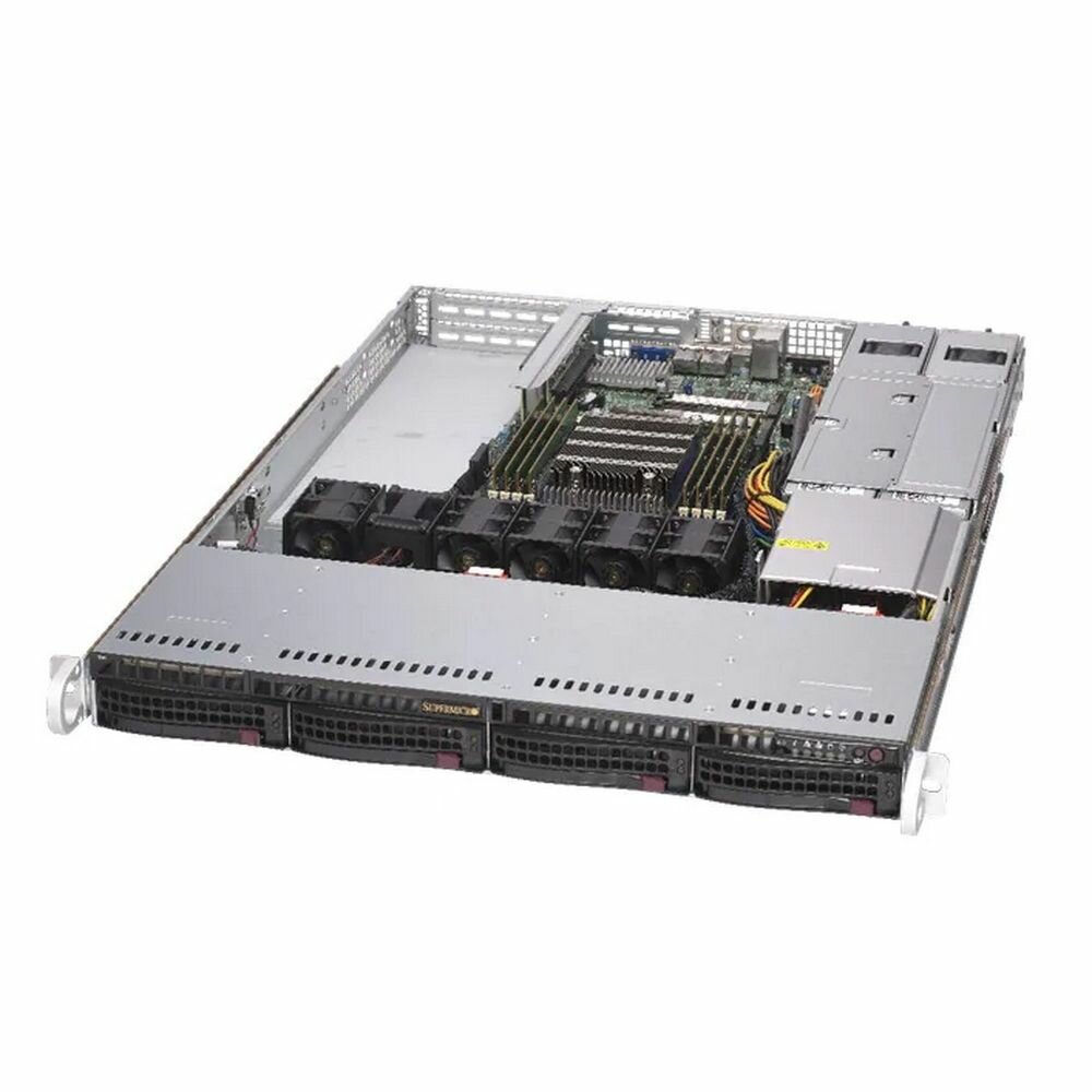 SuperMicro Сервер SuperMicro AS-1014S-WTRT AMD 7352 *1/ 32G DDR4 RECC 3200MHz *8/ PM883 480GB *2/ AOC-S3108L-H8IR-16DD *1/ DCMS-SINGLE *1 AS-1014S-WTRT