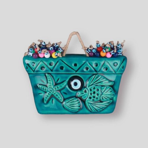 Панно оберег из керамики Цветы 1498₽