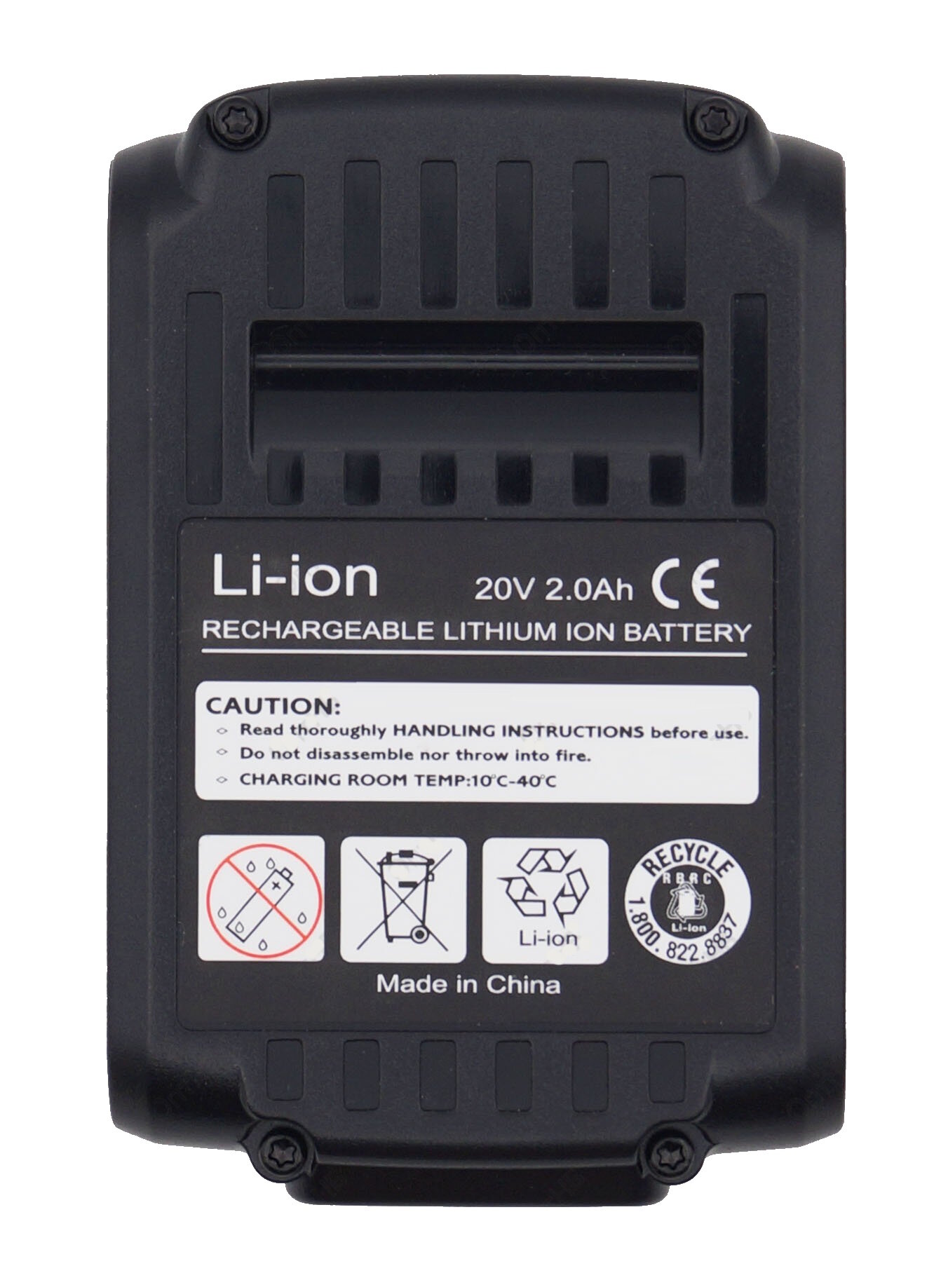 Изображение Аккумулятор для электроинструмента DeWALT DCB183, DCB183-XJ, DCB183-XR, 2000mAh, 18V, LED, OEM