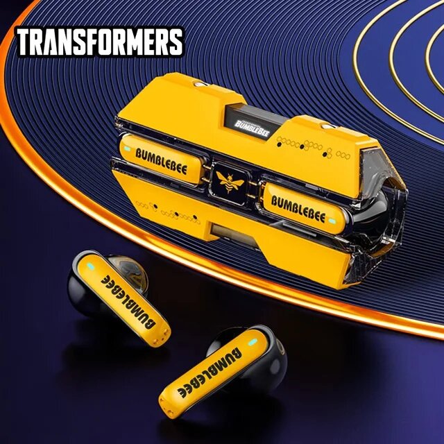 Беспроводные игровые наушники-вкладыши, Bumblebee TF-T01 / желтый цвет