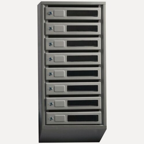 Изображение товара Почтовые ящики Klesto секционные (8 секций) - В*Ш*Г: 890х380х190 мм