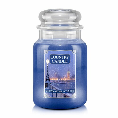 Country Candle Свеча большая Рождество в городе Christmas Time in the City 652гр110-150 часов 3900₽