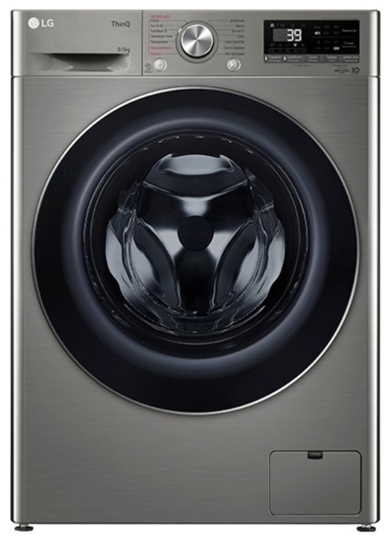 Стиральная машина LG F2V7FR2P стальной
