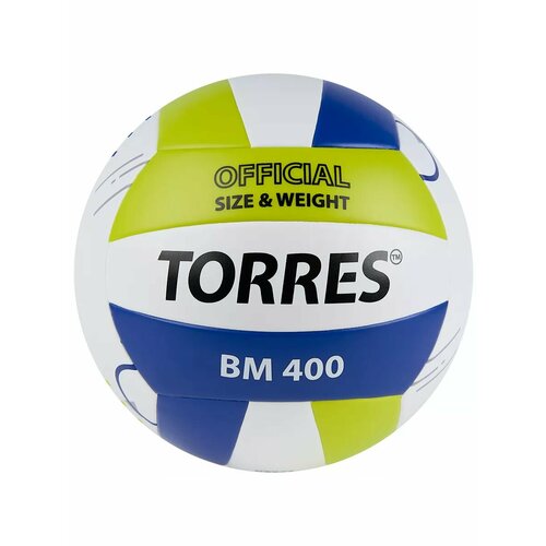 Мяч волейбольный TORRES BM400 V42315, размер 5