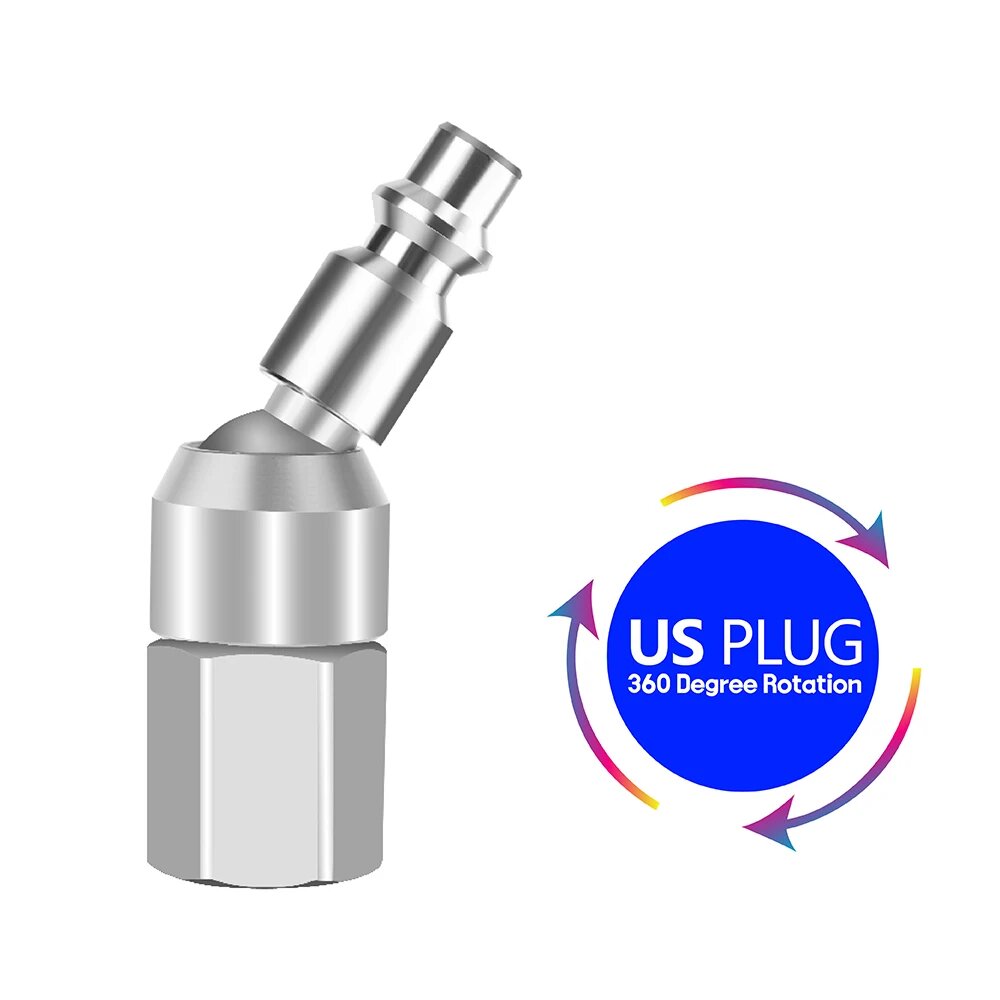 Быстроразъемный пневматический соединитель C20, US Plug
