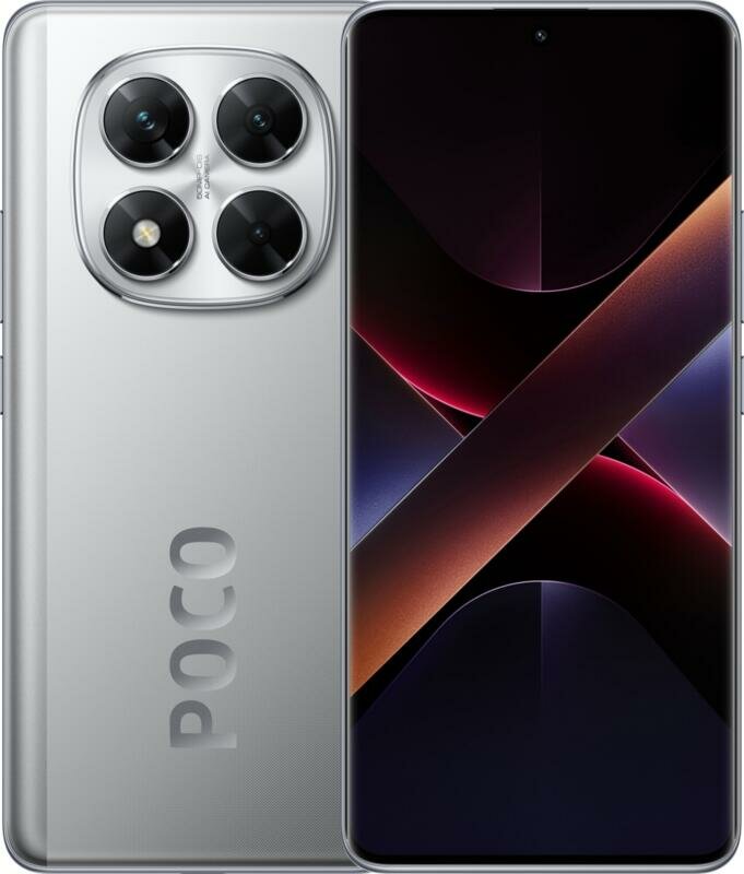 Смартфон Xiaomi Poco X7, 8/256Gb, AMOLED, Silver (Серебристый)