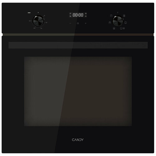 Электрический духовой шкаф Candy COXP06TBB черный 62л гидролизная очистка 32999₽