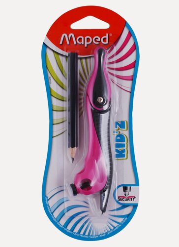 Изображение товара Циркуль школьный "Kids" универсальный держатель, карандаш