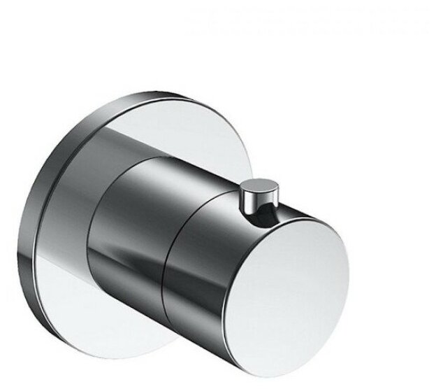 фото 59553010001 IXMO Смеситель с термостатом для встройки DN 15, наружная часть, подходит к внутренней части арт. 59553000070, хром