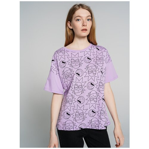 фото Футболка твое, размер s, фиолетовый