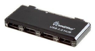 USB Хабы SMARTBUY SBHA-6110-K 4 порта черный