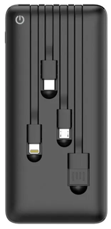 Внешний аккумулятор JOKADE JG 009 10000mAh/Lightning, USB, Micro, Type-C