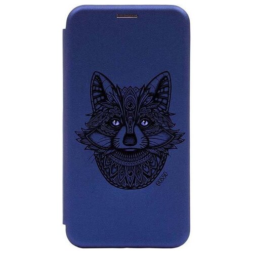 фото Чехол-книжка book art jack grand raccoon для xiaomi redmi 7a синий gosso
