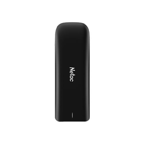 Netac ZX Black 500GBUSB 3.2 Gen 2 Type-C External SSD, R/W up to 1050MB/950MB/s, with USB C to A cable and USB C to C cable 3Y wty