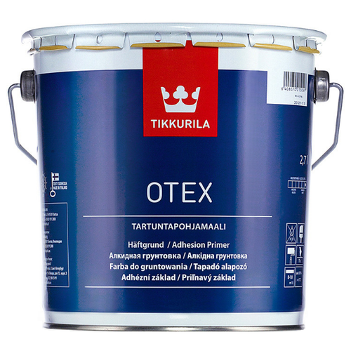 Грунтовка алкидная быстрого высыхания Tikkurila Otex / Тиккурила Отекс белая 2,7 л.