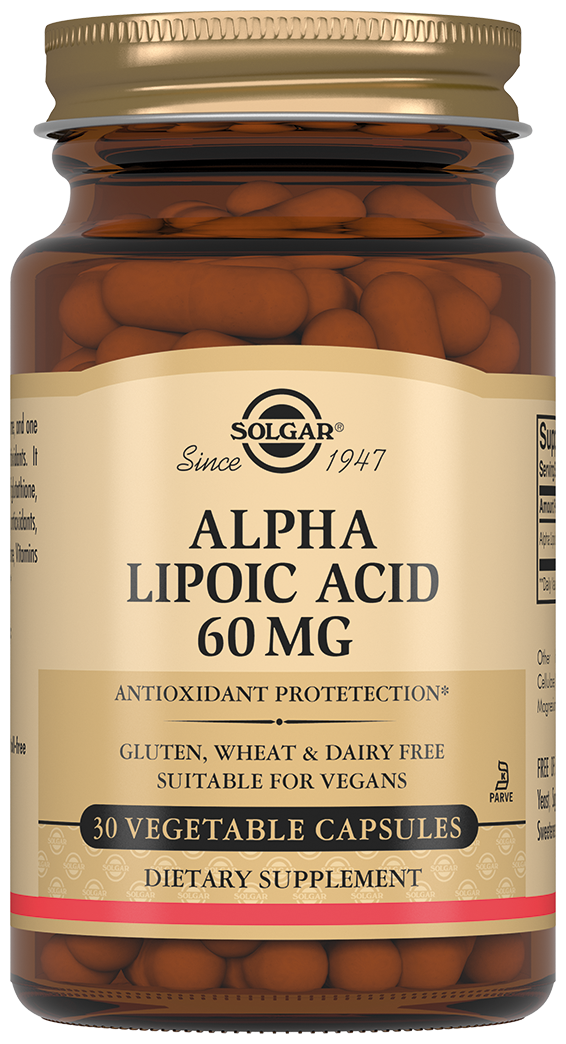 Alpha Lipoic Acid капс., 60 мг, 30 шт.