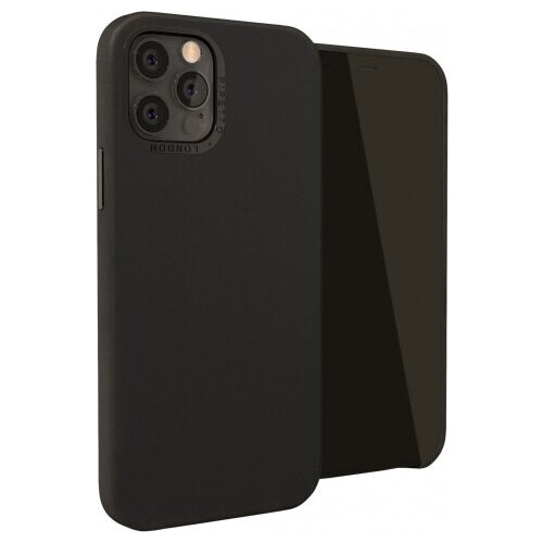 фото Чехол pipetto magnetic leather case (p063-77-o) для iphone 12/12 pro (black)