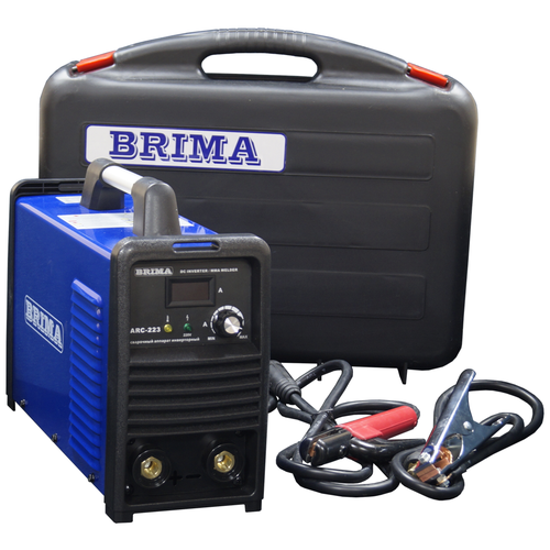 Сварочный аппарат BRIMA PROFFESSIONAL ARC-223 220В в кейсе сварочный аппарат brima arc 505 best