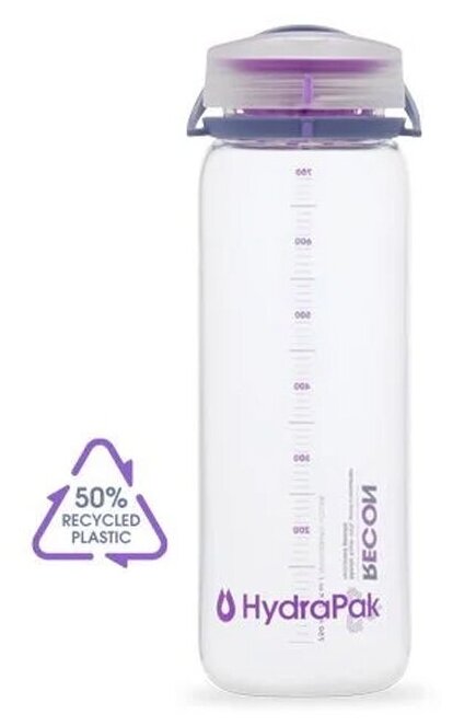 Бутылка для воды HYDRAPAK Recon, 750мл, фиолетовая