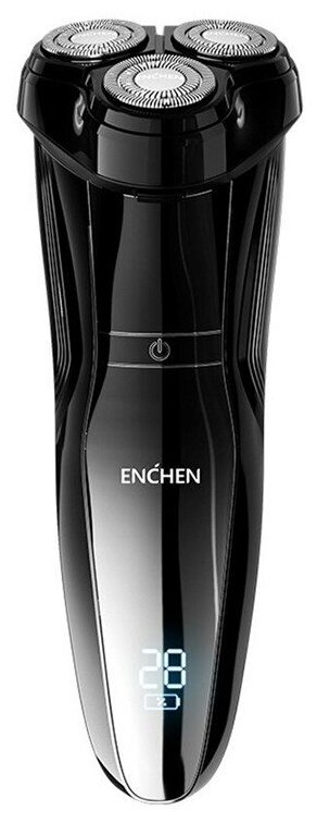 Электробритва Enchen BlackStone 3 Electric Shaver, 5 Вт, роторная, 3 головки, от АКБ Enchen 9601805 . - фотография № 7