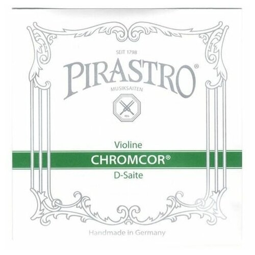 отдельная струна g соль для скрипки chromcor pirastro 319420 319320 Chromcor D Отдельная струна РЕ для скрипки, Pirastro