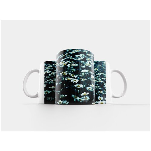 фото Кружка "маргаритка, ромашки, цветы" 320 мл lotsprints